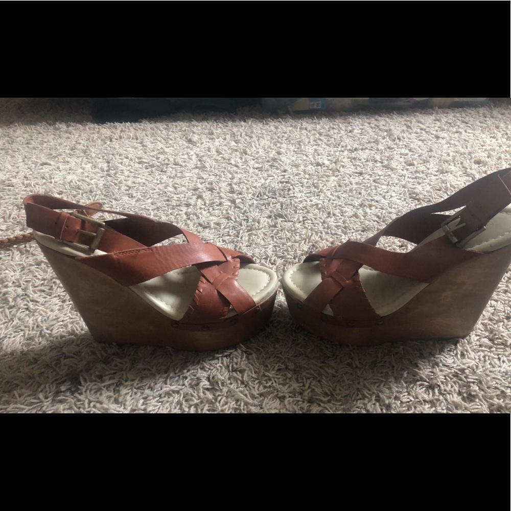 Madison Harding wedge sandals - Picture 2 of 8
